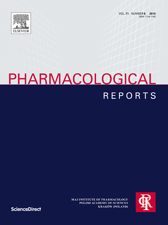 Go to journal home page - Pharmacological Reports